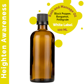 10x Heighten Awareness Massage Oil - 100ml - Unlabelled