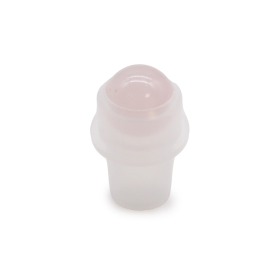 10x Gemstone Roller Tip for 5ml Bottle - Rose Quartz