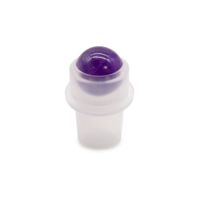 10x Gemstone Roller Tip for 5ml Bottle - Amethyst