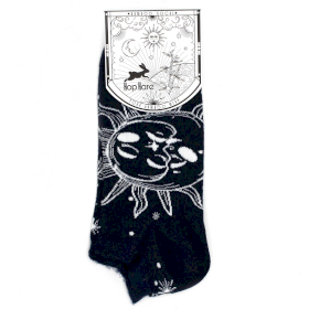 3x M/L Hop Hare Bamboo Socks Low (41-46) - Sun and Moon 