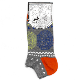 3x M/L Hop Hare Bamboo Socks Low (41-46) - Flowers of Life