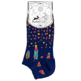 3x M/L Hop Hare Bamboo Socks Low (41-46) - Indian Feathers
