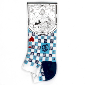 3x S/M Hop Hare Bamboo Socks Low (36-40) - Om and Evil Eye