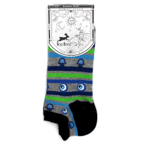 3x S/M Hop Hare Bamboo Socks Low (36-40) - Evil Eye & Hamsa