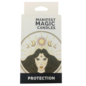 3x Manifest Magic Candles (pack of 12) - Ivory
