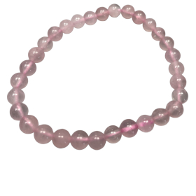 4x Gemstone Manifestation Bracelet - Rose Quartz - Love