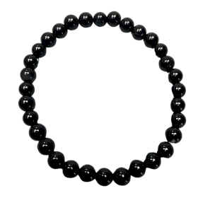4x Gemstone Manifestation Bracelet - Black Agate - Protection