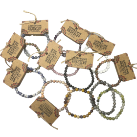 48x Gemstone Manifestation Bracelet - Starter (4 of Each)