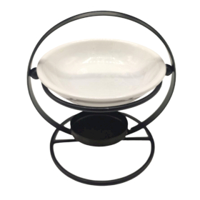 Ceramic & Metal Round Stand