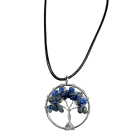 Tree of Life Pendant - Sodalite