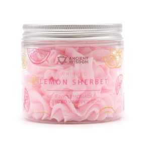 3x Lemon Sherbet Whipped Cream Soap 120g