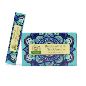 12x Namaste Mandala Masala Incense - Patchouli and Nag Champa
