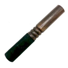 Wooden Stick - 18cm  - Medium Double Ring