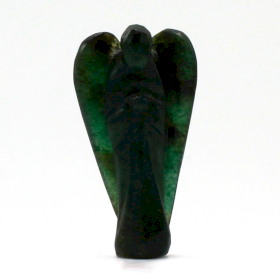 Hand Carved Gemstone Angel - Green Aventurine