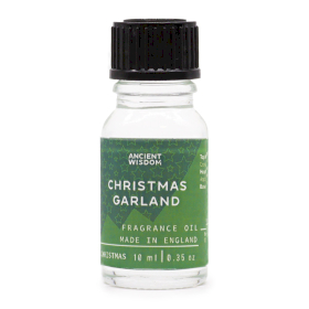 10x Christmas Garland Fragrance Oil 10ml