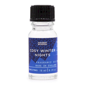 10x Cosy Winter Nights Fragrance Oil 10ml