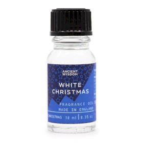 10x White Christmas Fragrance Oil 10ml