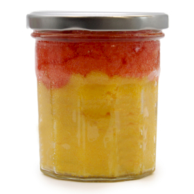 3x White Label Fragranced Sugar Body Scrub - Peach Sangria 300g