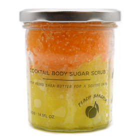 3x Fragranced Sugar Body Scrub - Peach Sangria 300g
