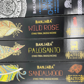 48x Banjara Tribal Smudge Incense - (8x 6 fragrances)