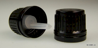 Tamper Evident Caps & Dropper for 10, 50, 100ml