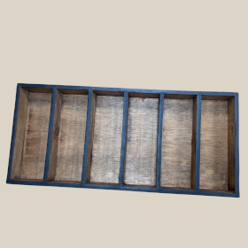Display Tray - 6 (6x1) Compartments