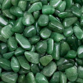 24x L Tumble Stones - Aventurine Med.