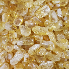 24x Tumble Stones - Citrine Quartz Grade A