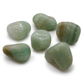 6x Large African Tumble Stones - Aventurine