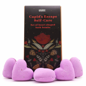 Cupids Escape Self Care Bath Heart Gift Set