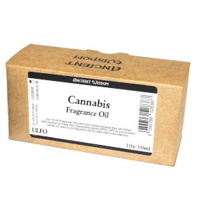 10x 10 ml Cannabis Fragrance Oil - Unlabelled