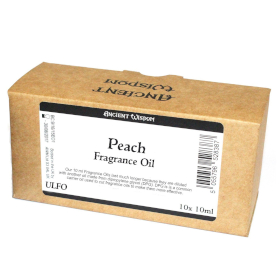 10x 10 ml Peach Fragrance Oil - Unlabelled