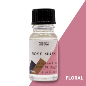10x 10ml Rose Musk Fragrance Oil