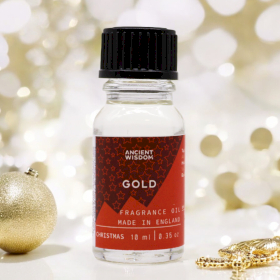 10x 10ml Xmas Gold Fragrance Oil