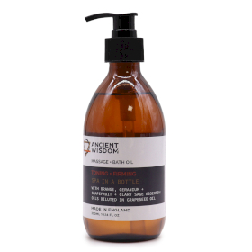 4x Aromatherapy Massage and Bath Oil - Toning & Firming 300ml