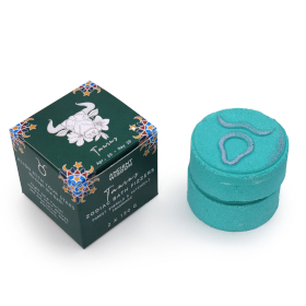 3x Set of Zodiac Bath Fizzers with Horoscope - Taurus