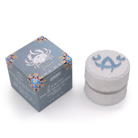 3x Set of Zodiac Bath Fizzers with Horoscope -  Cancer