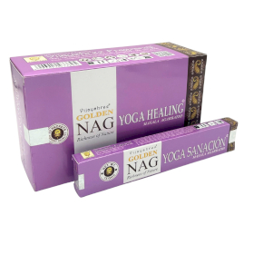 12x 15g Golden Nag - Yoga Healing