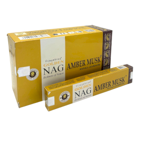 12x 15g Golden Nag - Amber Musk
