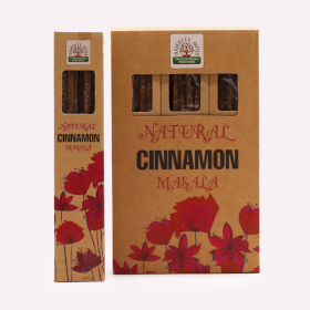 12x Natural Botanical Masala Incense - Cinnamon