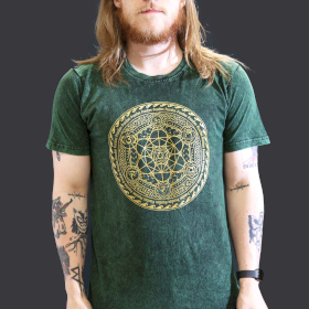 Stone Washed T-Shirt - Chakra - Green