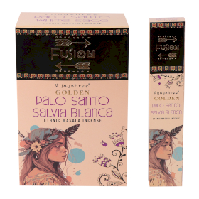 12x 15g Golden Palo Santo and White Sage