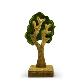 Lost in the Forest -  Single Tree 3D Wooden Decoration - 20x10cm