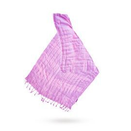 4x Boho Java Art Stole/Scarf - Indigo Stripes - 62x200cm