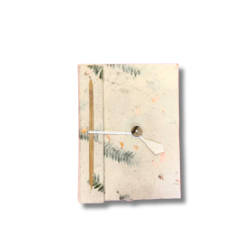Med Lokta Mixed Flowers Notebook (15x12cm) - 45 pages