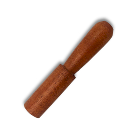 Wooden Stick - 13cm - Shaped Handle - no leather