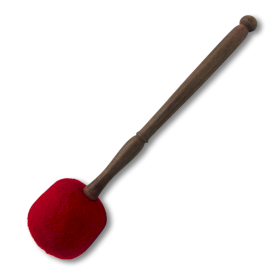 Extra Large Felted Gong Stick - 34cm