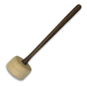Resonant Mallet with Large Felt Tip - 33cm