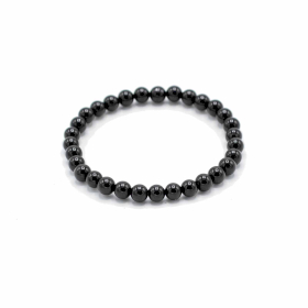 4x Gemstone Manifestation Bracelet - Black Agate - Protection