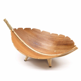 Coconut Leaf Tea Stand - Natural
